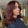 22 Trending Burgundy Balayage Hair Color Designs