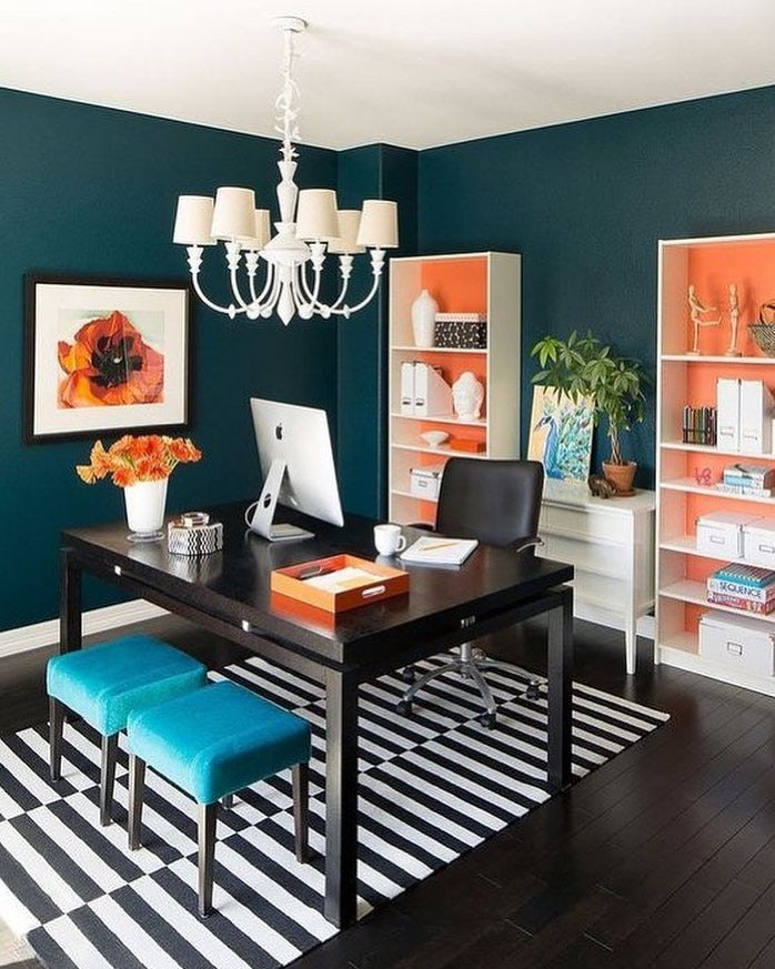 22 Teal Office Decor Ideas with Timeless Charm - Mockup Hunt