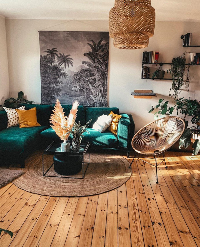 22 Bold Emerald Green Sofa Living Room Ideas for Modern Homes