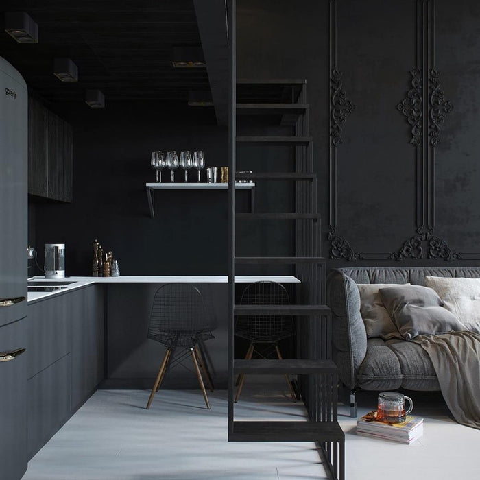 29 Modern Black Wall Kitchen Ideas for Instant Impact