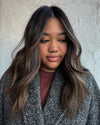 25  Must-Try Dark Brown Hair with Soft Highlights