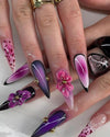 25 Top Violet Nail Design Ideas Right Now