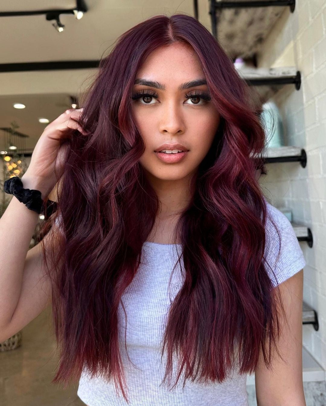 15 Deep Burgundy Hair Color Ideas
