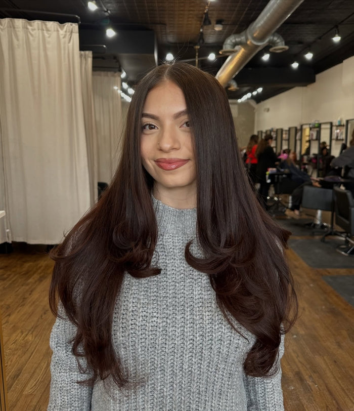 15 Chic Long Textured Layers Haircuts