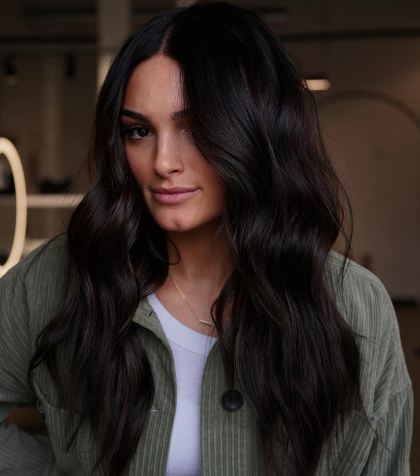 16 Irresistible Dark Brown Balayage Hair Ideas