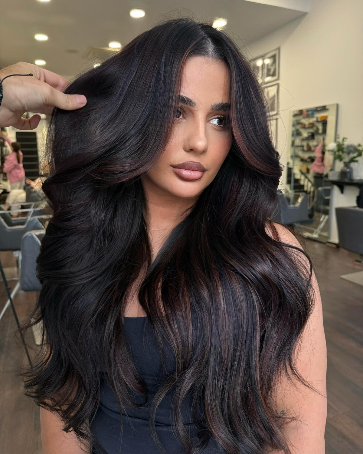 15 Stunning Black Hair with Highlights