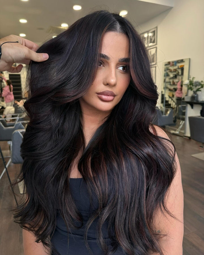 15 Stunning Black Hair with Highlights