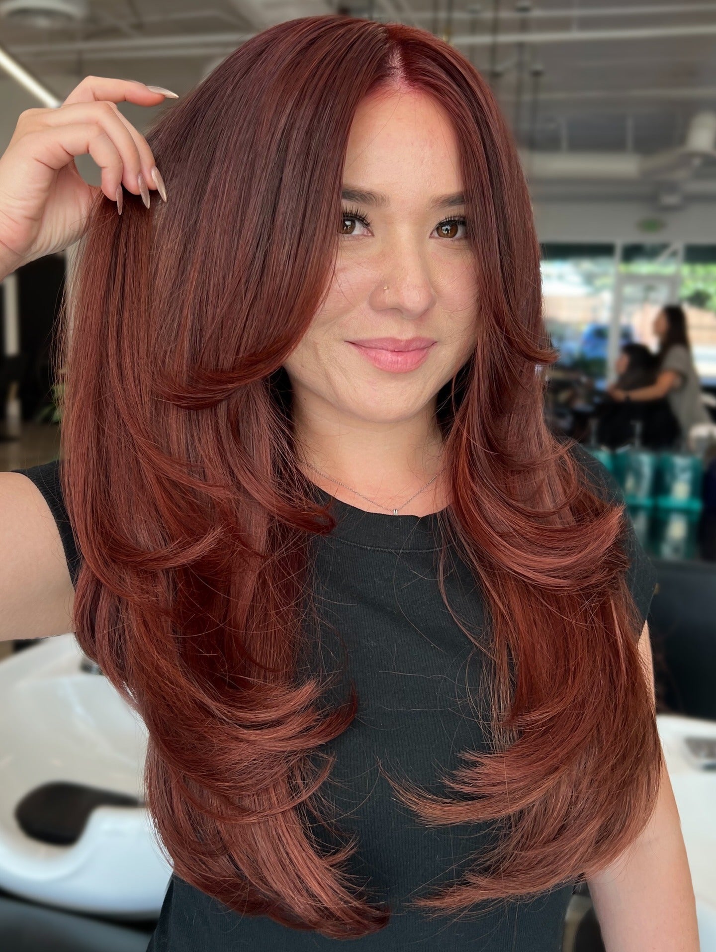 15 Mahogany Hair Color Ideas For Brunettes
