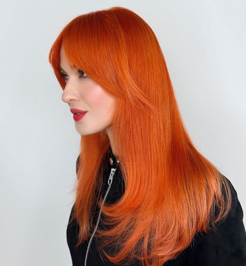 22 Flawless Orange Hair Color Makeovers