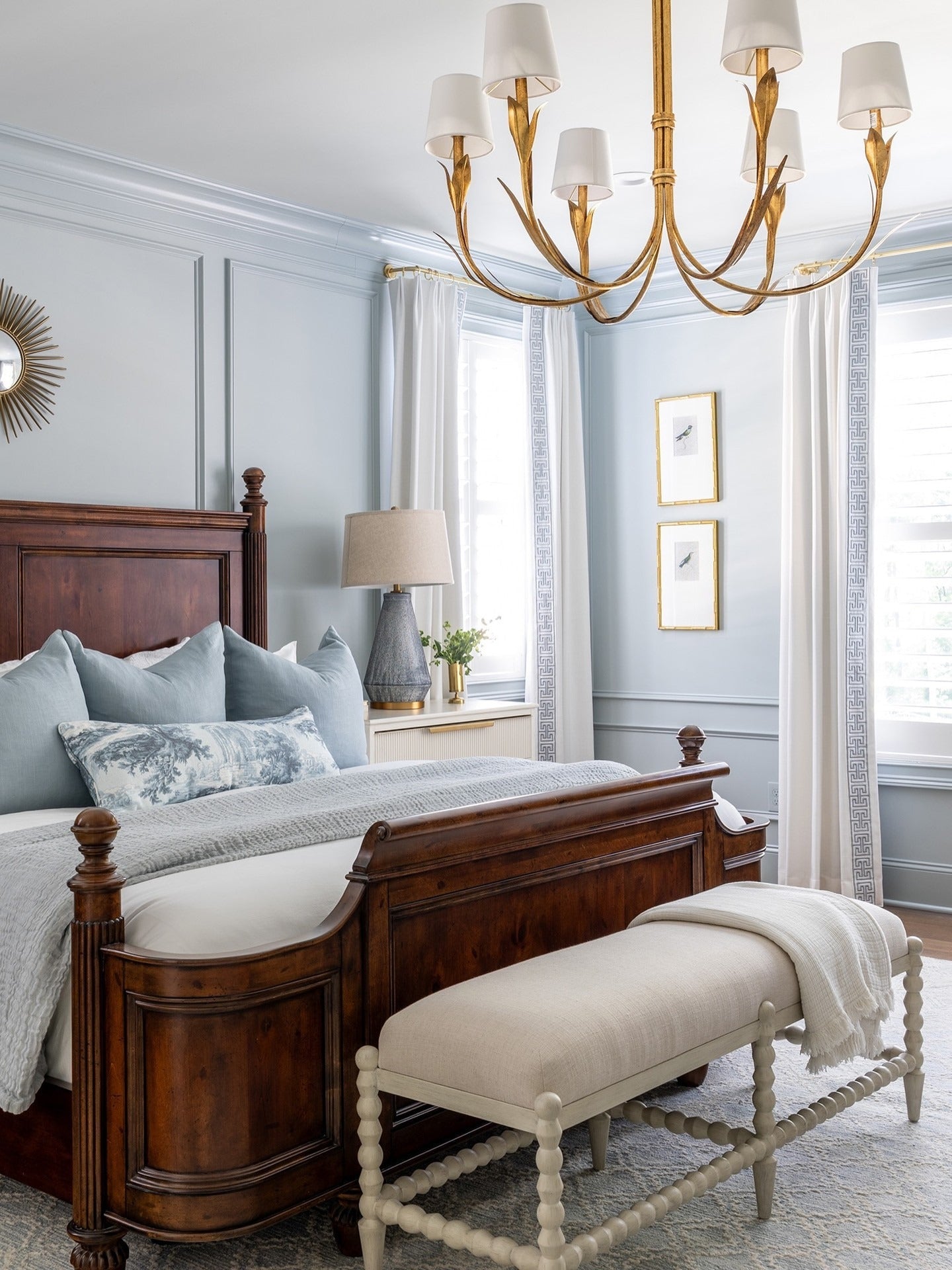 15 Blue And Gold Bedroom Ideas for Instant Style