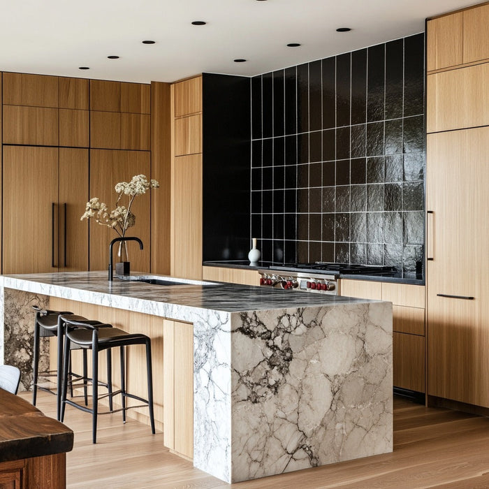 15 Stunning Black Kitchen Backsplash Ideas for Modern Homes