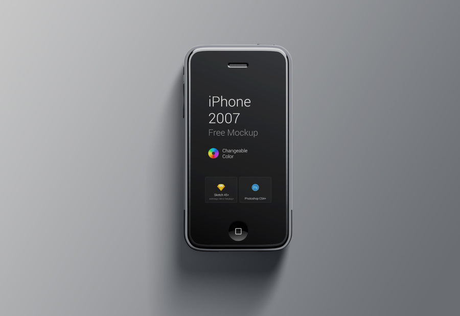 iPhone 1st Generation Mockup
