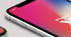 iPhone X Psd Mockup Isometric Top Front View