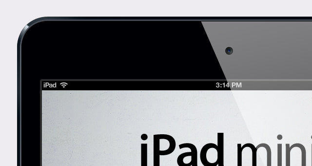iPad Mini Psd Vector Mockup
