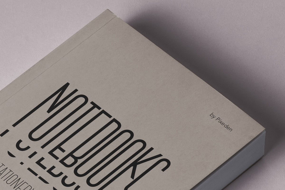 Psd Notebook Stationery Mockup