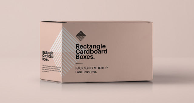 Cool Psd Box Mockup from Side View