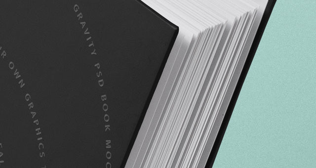 Floating Book Psd Mockup Hardcover