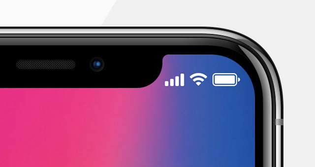Clean iPhone X Psd Mockup Vector