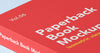 Paperback Psd Book Mockup Isometric View