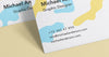 Clean and Professional set of Psd Business Card Mockups