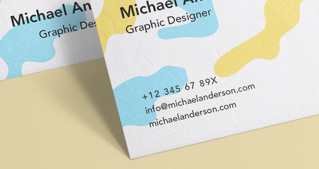 Clean and Professional set of Psd Business Card Mockups