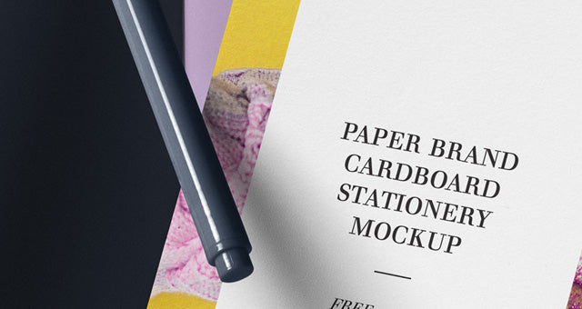 Psd Paper Brand Mockup