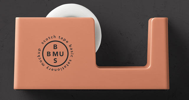 Basic Stationery Branding Psd Mockup Scene Creator