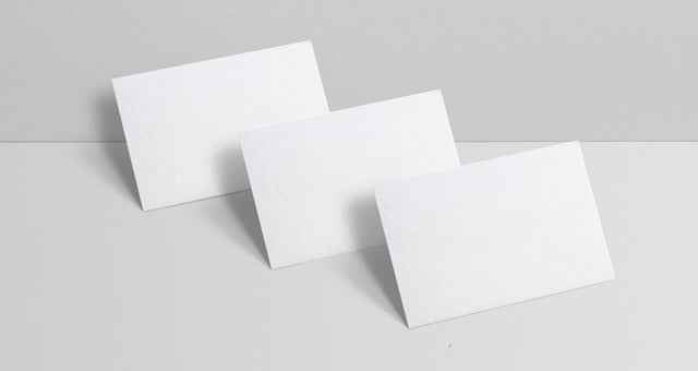 Clean and Professional set of Psd Business Card Mockups
