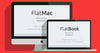 iMac and Macbook Psd Flat Mockup