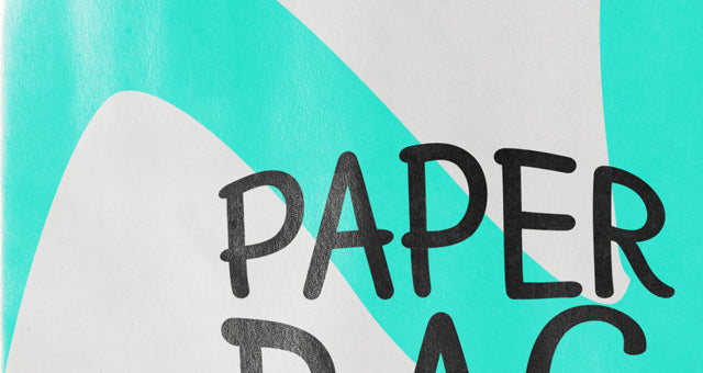 Paper Bag Mockup Front View