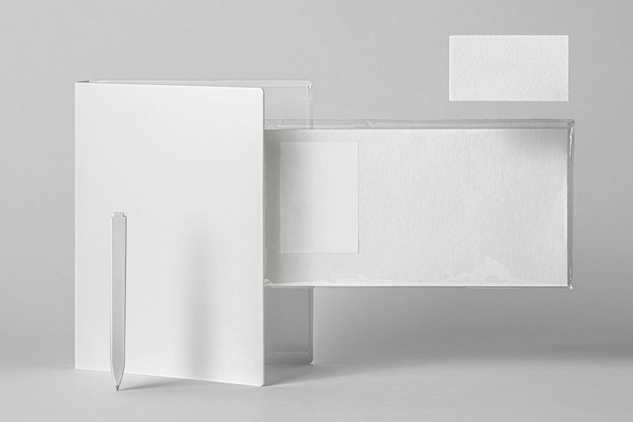 Basic Office Stationery Set Mockup PSD