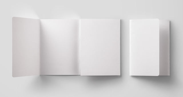 Double Gate Fold Brochure Psd Mockup