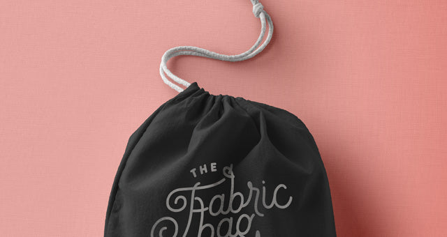 Drawstring Psd Bag Mockup