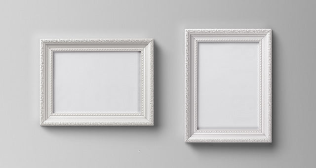 Two Vintage Psd Frame Mockups