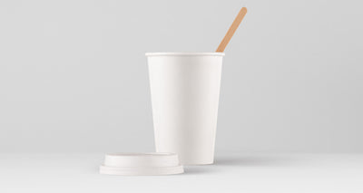 Hot Cup Paper Mockup Psd Template