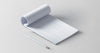 Isometric Side View of Psd Notepad Mockup