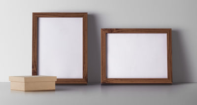 Modern Psd Wood Frame Mockup