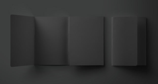 Double Gate Fold Brochure Psd Mockup