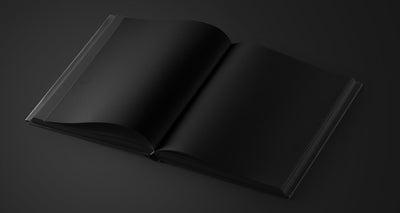 Isometric Top and Front View of a Perfect Book Mockup Psd
