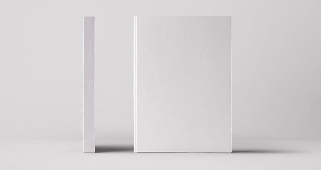 Psd A5 Hardcover Book Front View