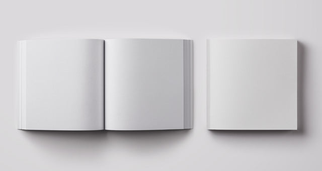 Square Psd Magazine Design Mockup