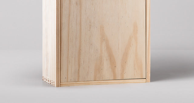 Old Vintage Wine Wood Box Mockup Psd