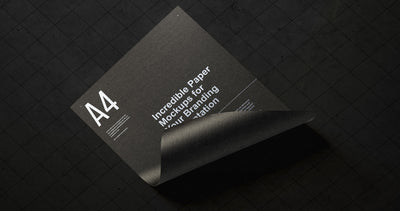 Professional Paper Branding Mockup