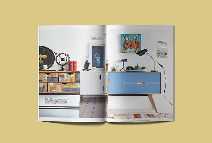 Clean and Professional A4 Magazine Mockup Front and Top Views