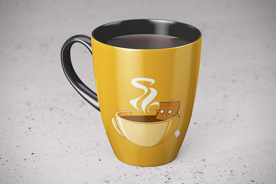 Ceramic Coffee Mug Mockup