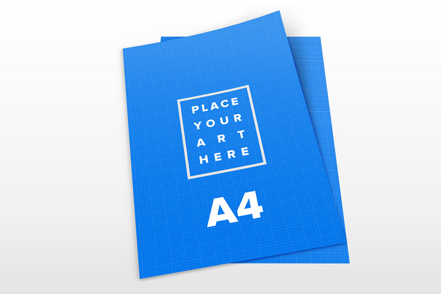 Set of Clean A4 Paper Mockups