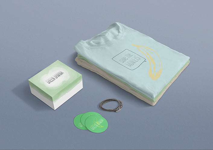 T-Shirt Branding Pack PSD Mockup