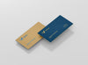 Two Floating Business Card Mockups