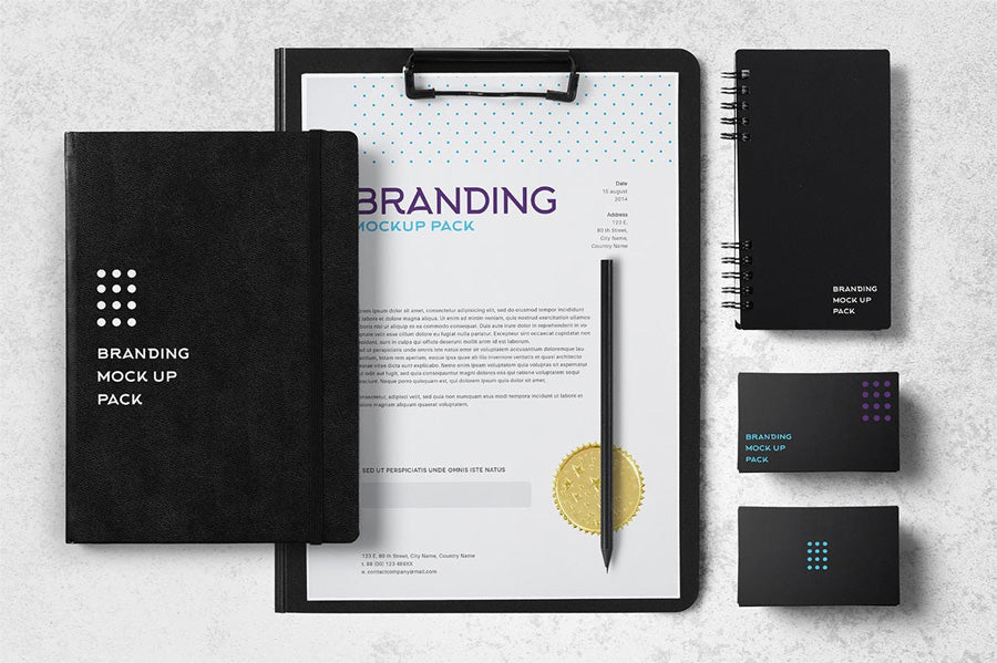 Business Branding Stationery Pack Mockup