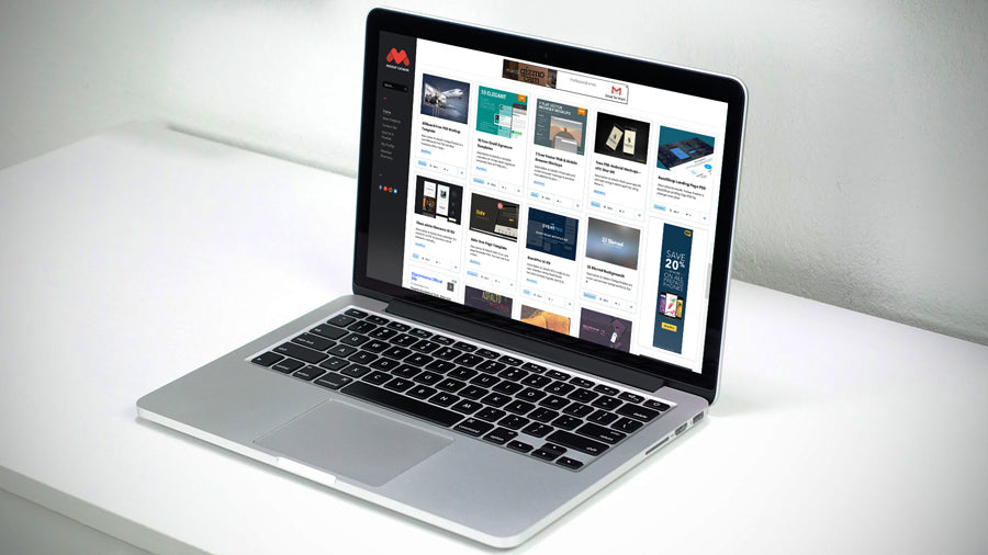 MacBook Pro Retina Mockup